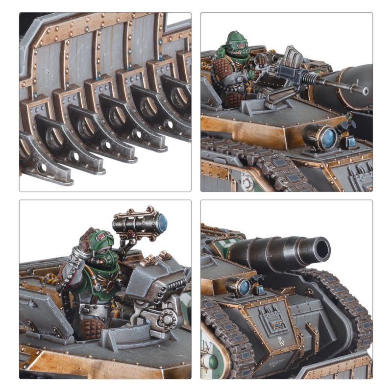 The Horus Heresy - Solar Auxilia : Basilisk/Medusa