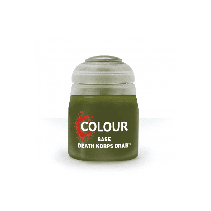 Warhammer Colour - Peinture Base : Death Korps Drab - 12 ml