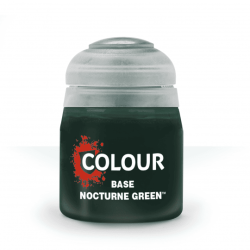 Warhammer Colour - Peinture Base : Nocturne Green - 12 ml