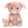 Peluche Ptipotos - Cochon maman & bébé