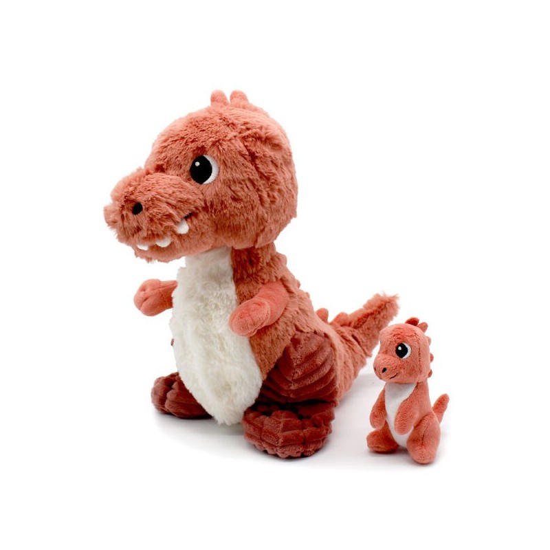 Peluche Ptipotos - T-Rex maman & bébé