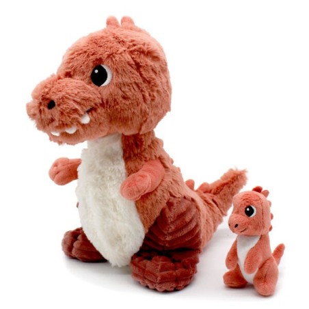 Peluche Ptipotos - T-Rex maman & bébé