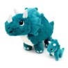 Peluche Ptipotos - Tricératops maman & bébé
