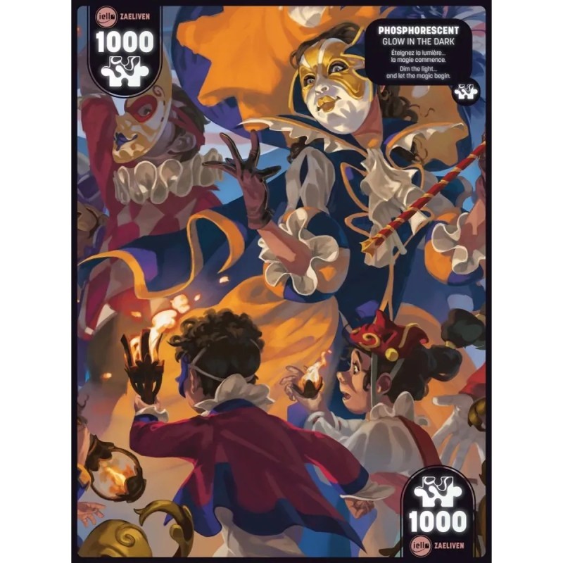 Puzzle Iello Phospho - Venetian Masks - 1000p.