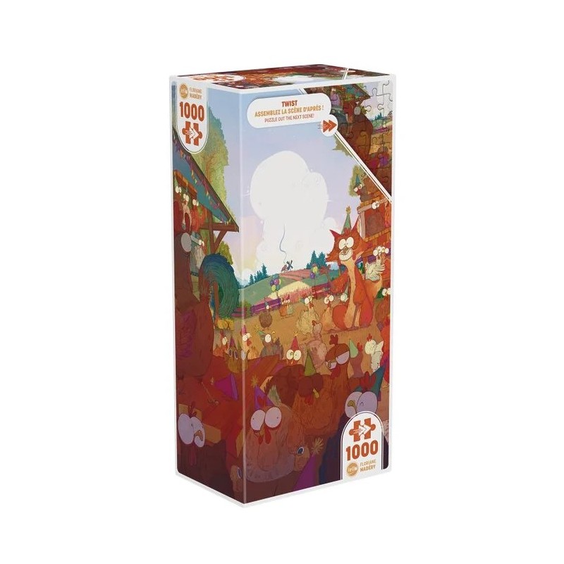 Puzzle Iello Twist - Cheeky Fox - 1000p.