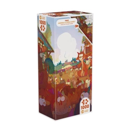 Puzzle Iello Twist - Cheeky Fox - 1000p.