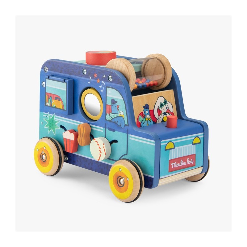 Moulin Roty - Voiture multi-activités - Puce & Pilou