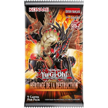 Yu-Gi-Oh! - Booster Héritage de la Destruction - Français