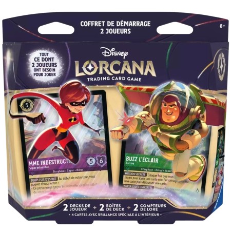 Lorcana - 2 Deck Chapitre 12 : Contrées inconnues - Français