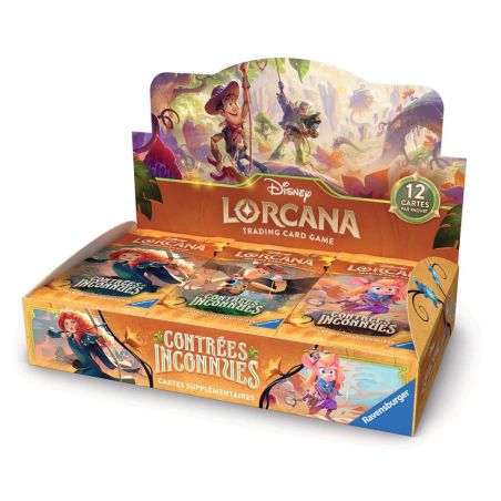 Lorcana - Display Chapitre 12 : Contrées inconnues - Français