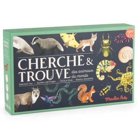 Moulin Roty - Jeu Cherche et Trouve - Tout autour du monde