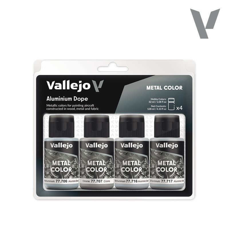 Vallejo - Peinture Metal Color : Aluminium Dope W