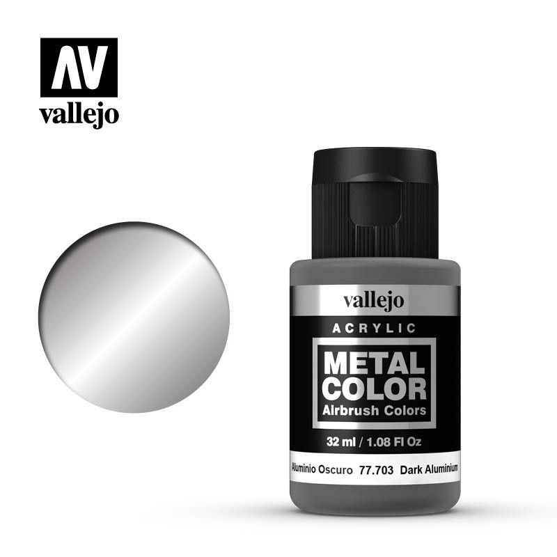 Vallejo - Peinture Metal Color : Aluminium 32 ml