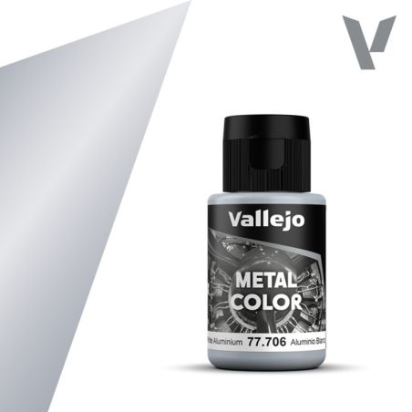 Vallejo - Peinture Metal Color : White Aluminium
