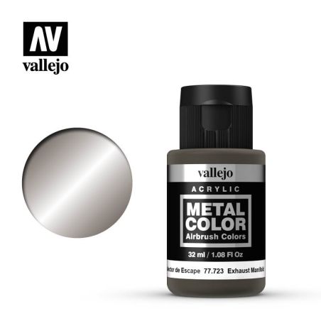 Vallejo - Peinture Metal Color : Jet Exhaust 32 M