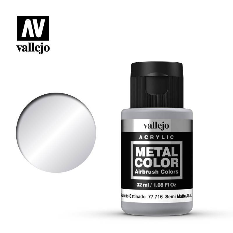 Vallejo - Peinture Metal Color : Semi Matt Alumin