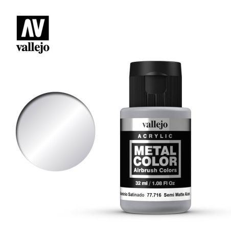 Vallejo - Peinture Metal Color : Semi Matt Alumin