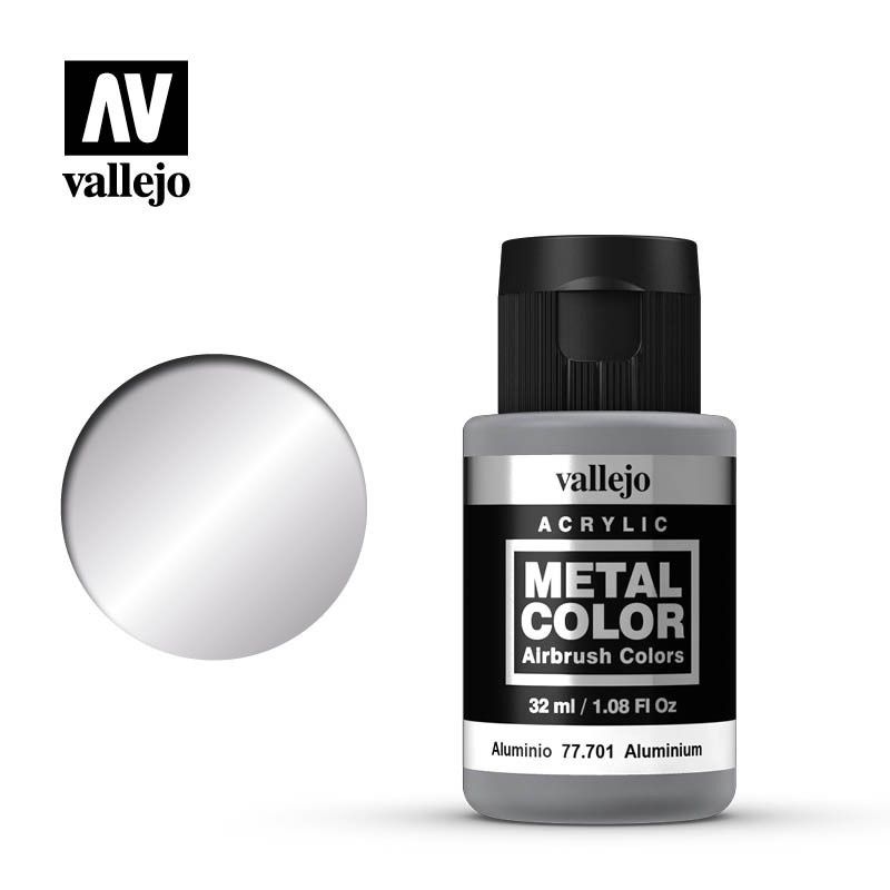 Vallejo - Peinture Metal Color : Dull Aluminium 3