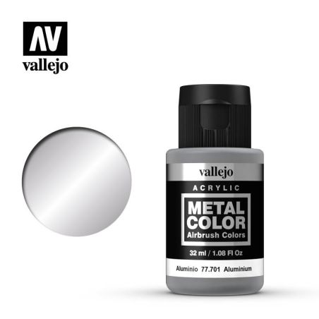 Vallejo - Peinture Metal Color : Dull Aluminium 3