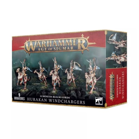 Age of Sigmar - Lumineth Realmlords : Lumineth R-Lords: Charge-Vents Hurakans