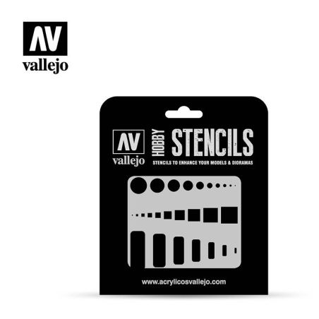 Vallejo - Pochoir : Vallejo Stencils: Access Trap