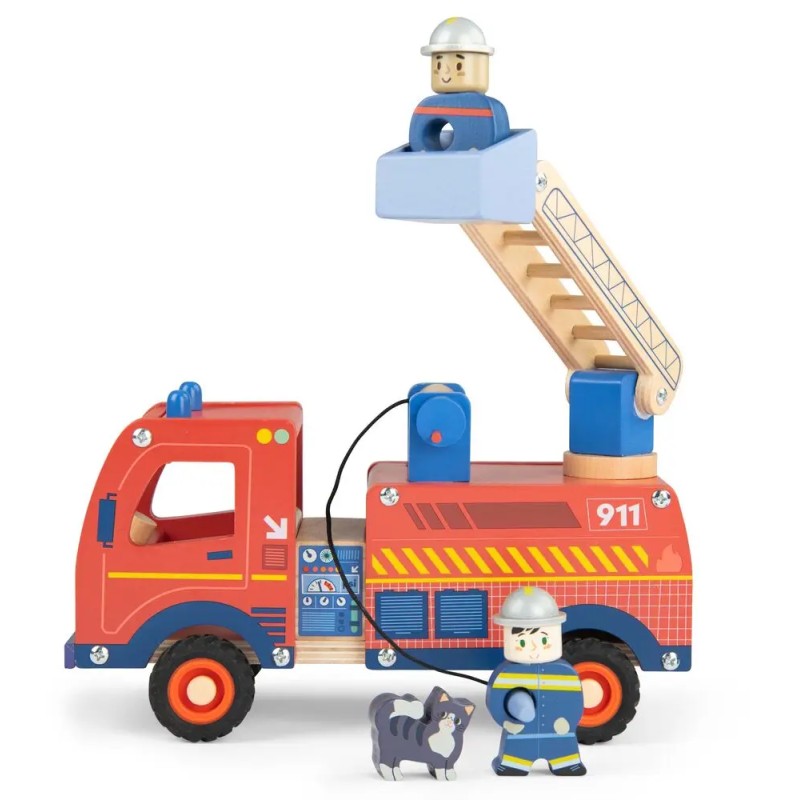 Moulin Roty - Camion de pompier - Avenue du Moulin