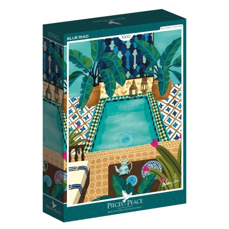 Puzzle Pieces&Peace - Riad Bleu - 1000p.