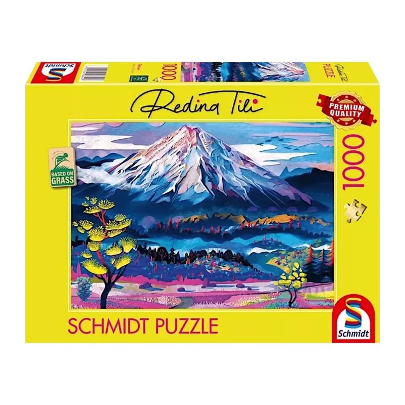 Puzzle Redina Tili - La Quiétude De La Montagne - 1000p.