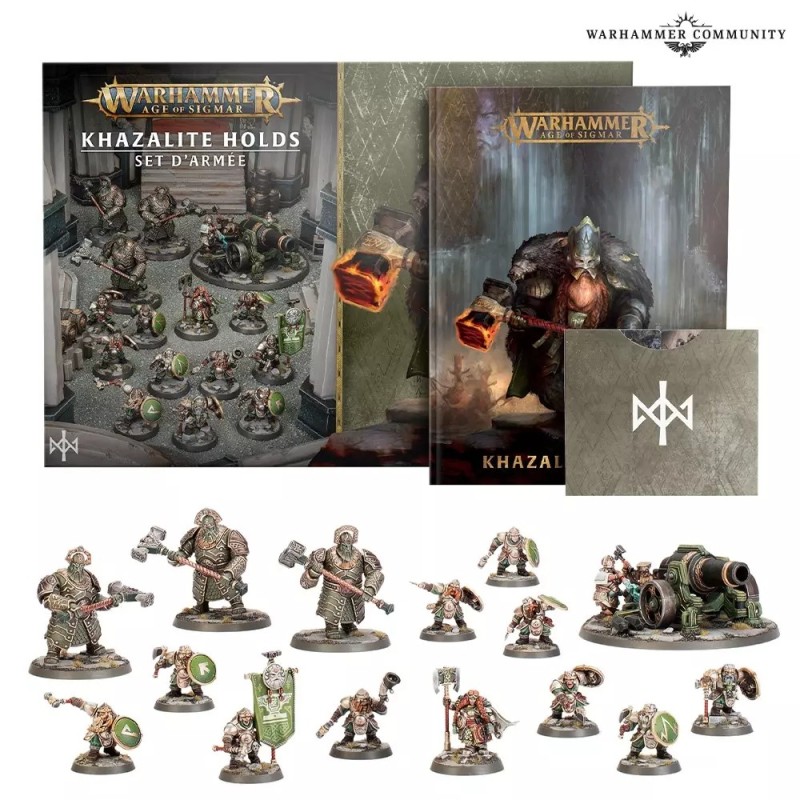 Warhammer Age of Sigmar - Khazalite Holds : Set d'armée - Français