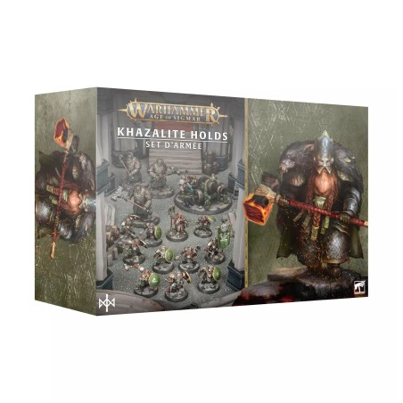 Warhammer Age of Sigmar - Khazalite Holds : Set d'armée - Français