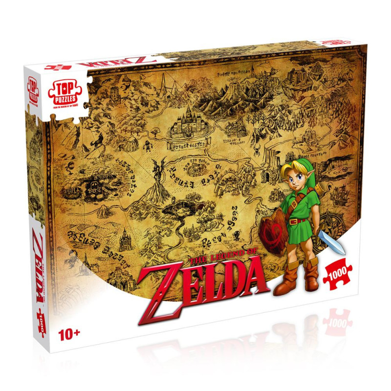 Puzzle Zelda - Hyrule - 1000p.