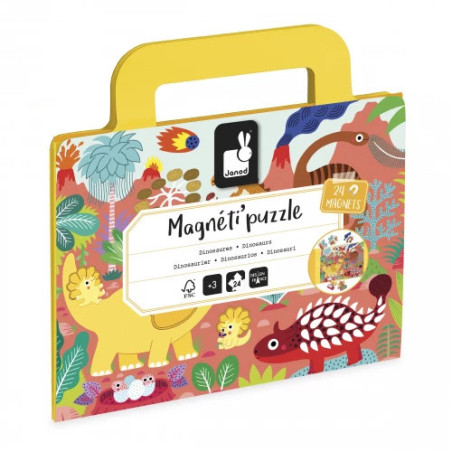 Magnéti'Puzzle - Dinosaures - 24p.