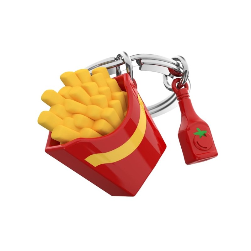 Porte-clés Cornet de frites