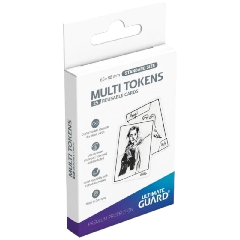 Ultimate Guard - Lot de 25 jetons à dessiner