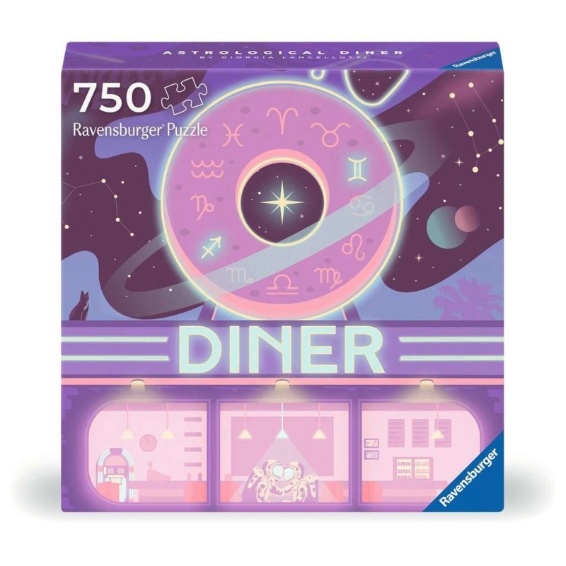 Puzzle Art&Soul - Diner astrologique - 750p.