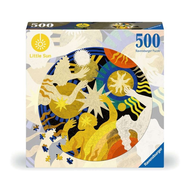 Puzzle rond Little Sun - S'engager - 500p.