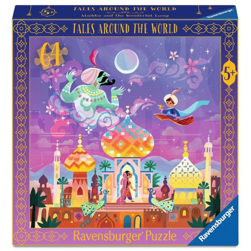 Puzzle Contes - Aladin et la Lampe merveilleuse - 64p.