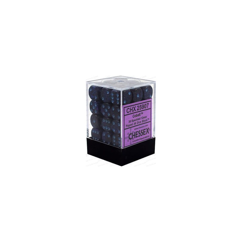 Chessex - Set de 36 dés 6 Granite