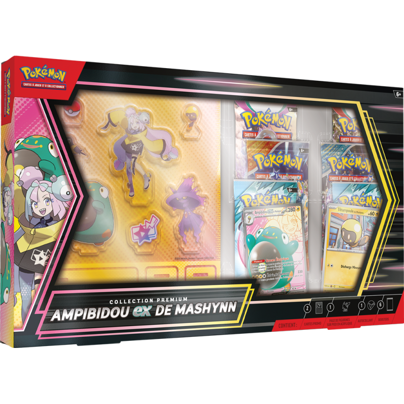 Pokémon - Coffret Ampibidou Ex de Mashynn