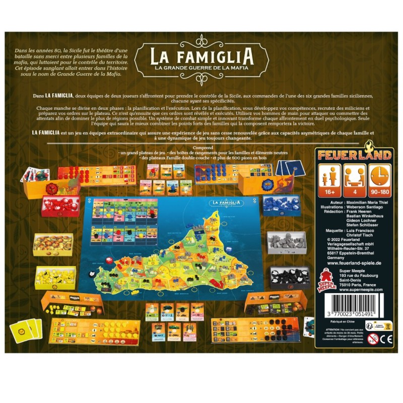 La Famiglia : La grande Guerre de la Mafia