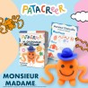 Kit à fabriquer MES 6 MONSIEUR MADAME en pâte à modeler