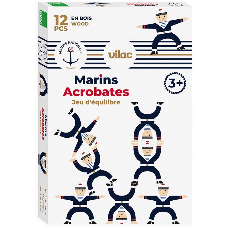 Marins acrobates - Jeu d'équilibre Marine Nationale