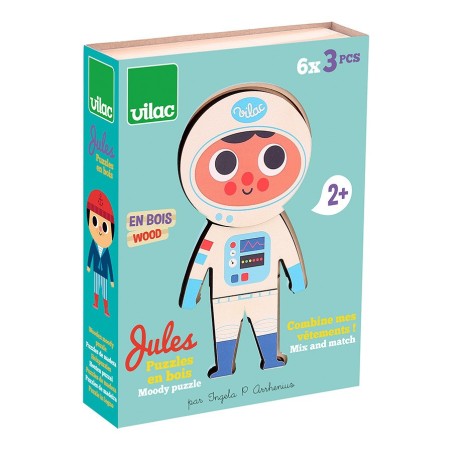 Puzzle Vilac - Jules à habiller - 3p.