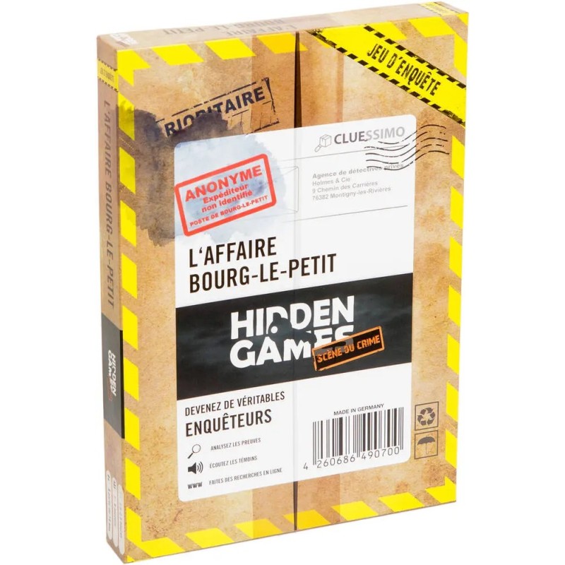 Hidden Games - L'Affaire Bourg-le-Petit