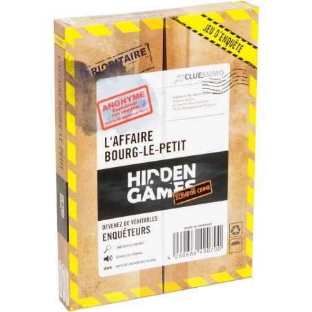 Hidden Games - L'Affaire Bourg-le-Petit