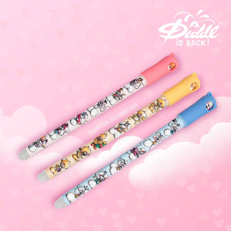 Stylo Twist effaçable Diddl