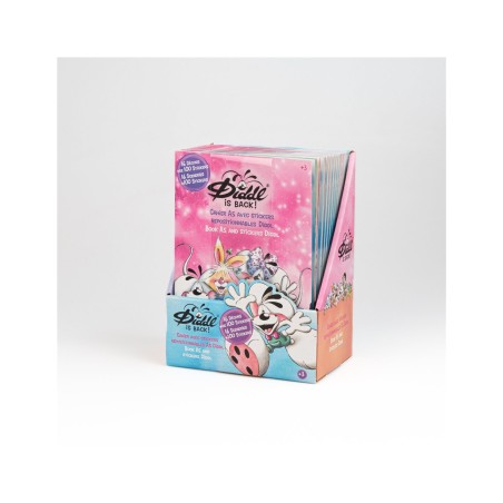 Cahier avec stickers repositionnables Diddl