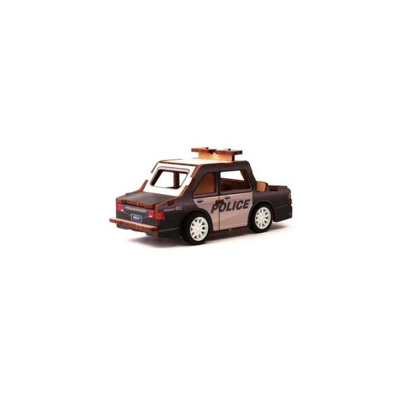 Maquette à friction Voiture de police 3D