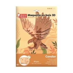 copy of copy of copy of copy of copy of Maquette Licorne ailée en bois 3D