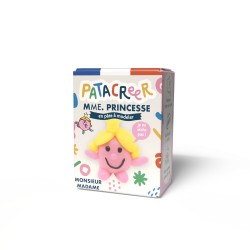 Kit à fabriquer Mme PRINCESSE en pâte à modeler